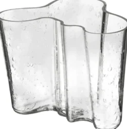 Aalto vase 160mm bobleglas klar