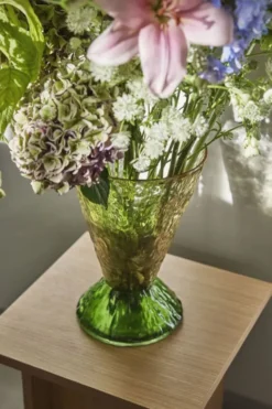 Abyss Vase Mørkegrøn/Brun
