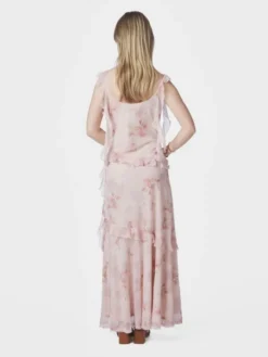 Adelle Frill Mesh Dress