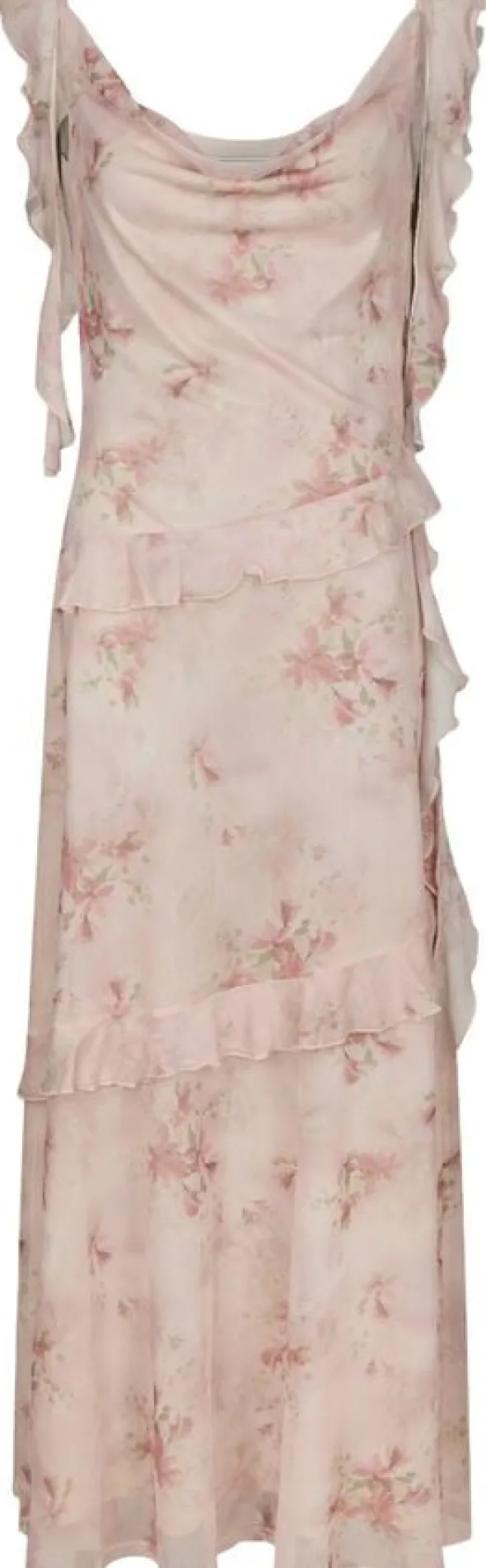 Adelle Frill Mesh Dress