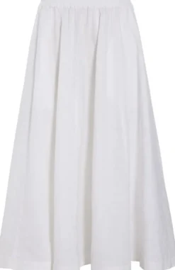 Airy linen nederdel