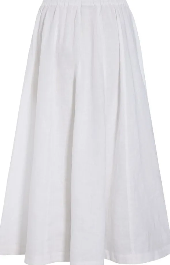 Airy linen nederdel