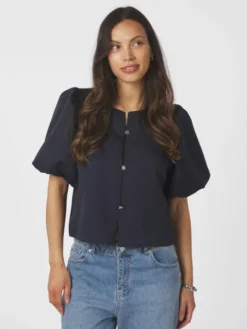 Aisa Dull Satin Blouse