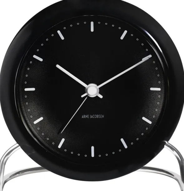 AJ City Hall bordur sort/sort, Ø 11 cm, alarm