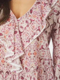 Ajda Paisley Dance Blouse