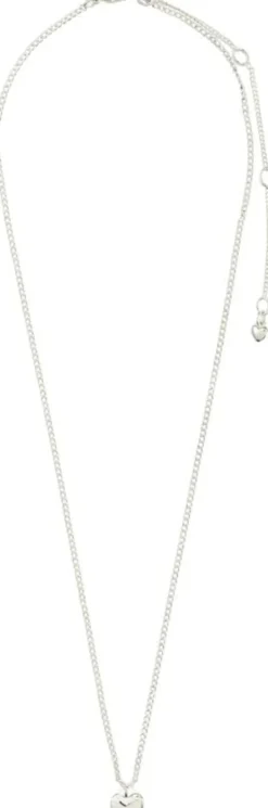 ALAIA necklace silver-plated