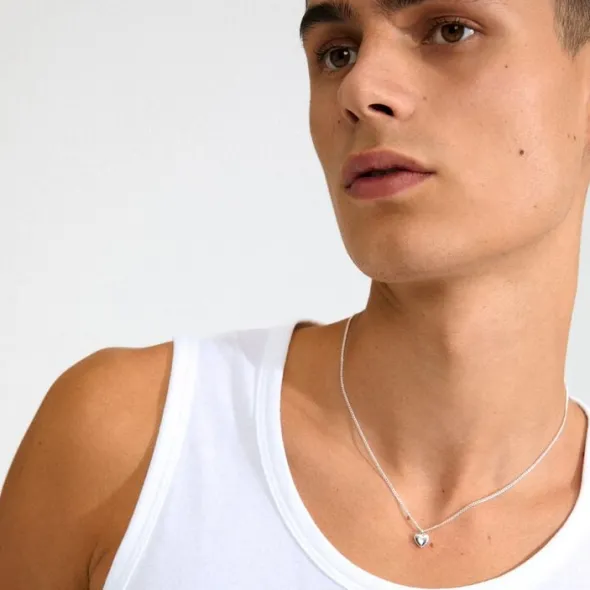 ALAIA necklace silver-plated