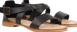 ALBERGO - LEATHER SANDAL W/ HEEL COVER