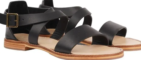 ALBERGO - LEATHER SANDAL W/ HEEL COVER