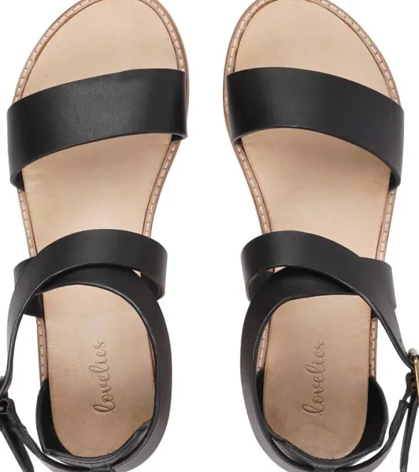 ALBERGO - LEATHER SANDAL W/ HEEL COVER