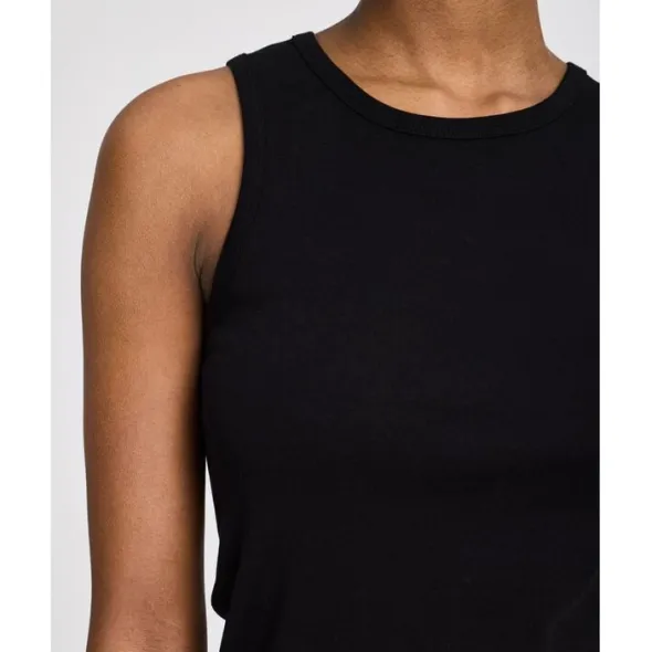 Alberte Cotton 1x1 RIB Top GOTS 243975