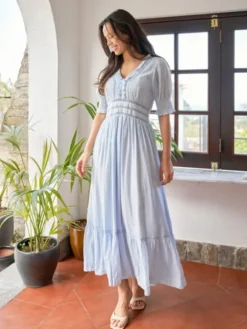 Alvina S Voile Dress