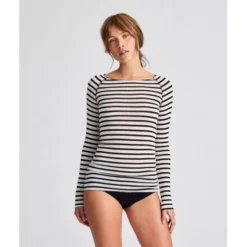 Amalie L/S Sailor Wool Top
