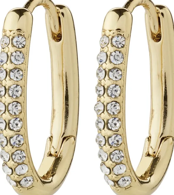 AMIRI recycled earrings gold-plated