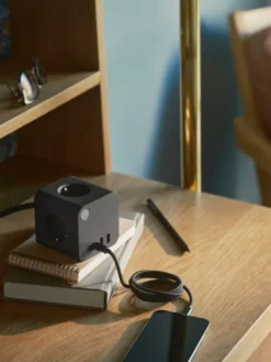 Ampie wired Kraftverk med flera uttag