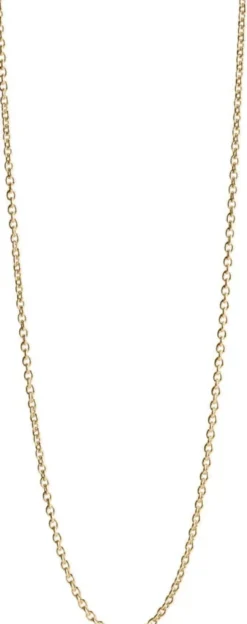Anchor Chain, gold plated sterling silver - 42 CM