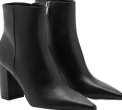 Ankle boots with block heel