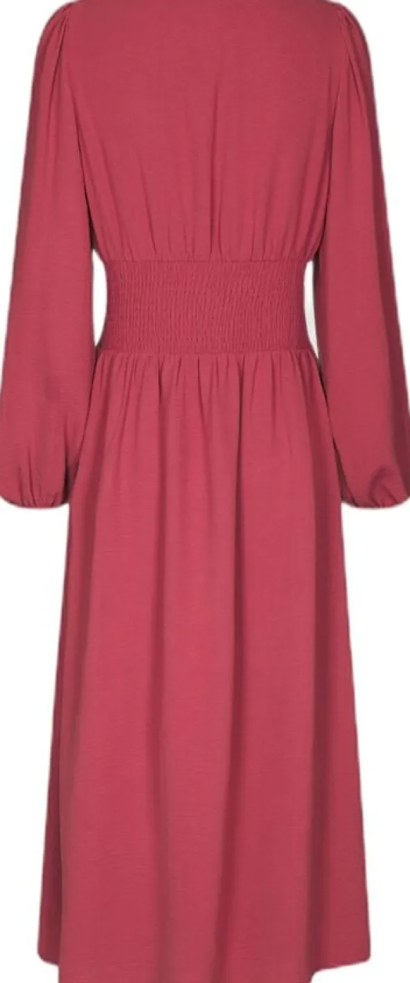 Annelie Solid Crepe Dress
