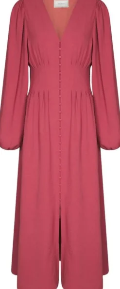 Annelie Solid Crepe Dress