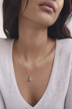 Aquamarine Water Pendant