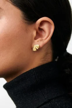 Autumn Leaf Earsticks