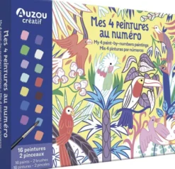 Auzou - Mal efter nummer - Den vilde natur