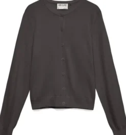 AWCARA LS O-NECK WOOL CARDIGAN NOOS