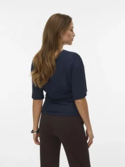 AWNAVARO 2/4 O-NECK TOP