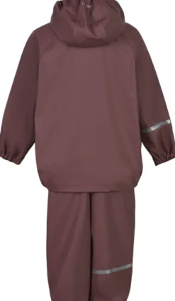 Basic rainwear set -solid PU