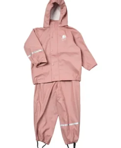 Basic rainwear set -solid PU