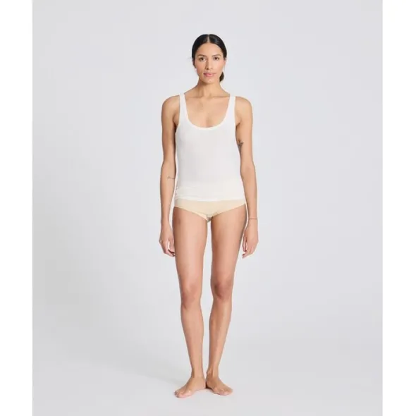 Beate Cotton Top 3x2 Rib Knit GOTS