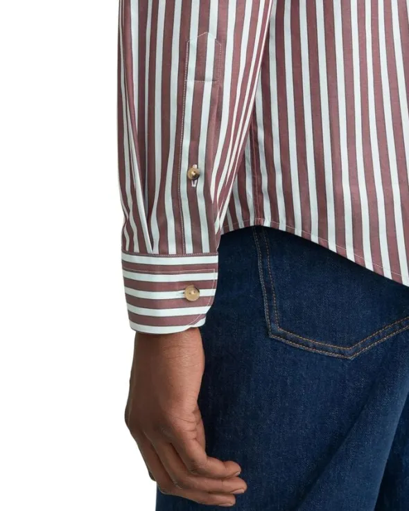 Bengal Striped Fine Twill Shirt