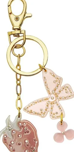 Beri Keychain Cranberry