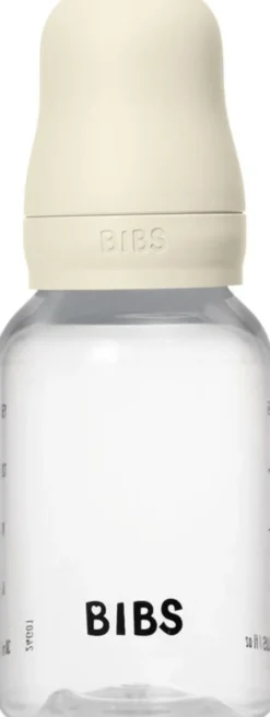 BIBS Baby Bottle Round Silicone 1 pack 150 ml Slow Flow Ivor