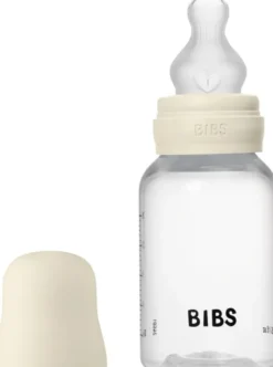 BIBS Baby Bottle Round Silicone 1 pack 150 ml Slow Flow Ivor