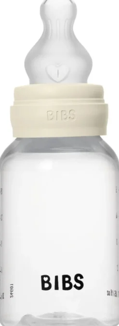 BIBS Baby Bottle Round Silicone 1 pack 150 ml Slow Flow Ivor
