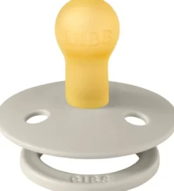 BIBS Pacifier Studio Colour Block Latex Size 1 Sand/Ivory