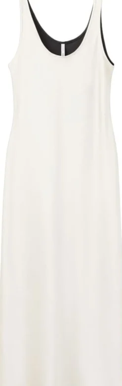 Bicolour midi dress