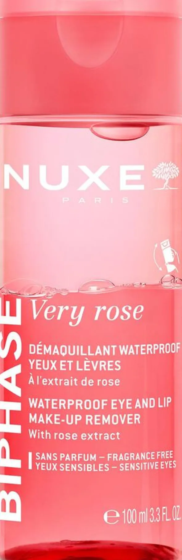 Biphase Makeup Remover, Very Rose