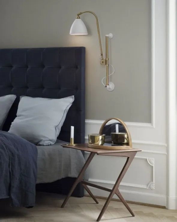 BL5 Wall Lamp - ø16 (Base: Chrome, Shade: Black Semi Matt)