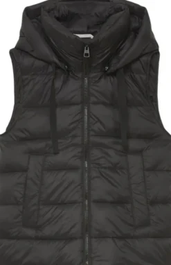 BNOS recycled no down, vest, detach