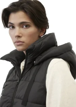 BNOS recycled no down, vest, detach