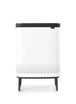 BO vasketøjsspand høj 2 x 45 ltr. - White