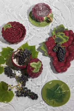 Bowl Grape with lid