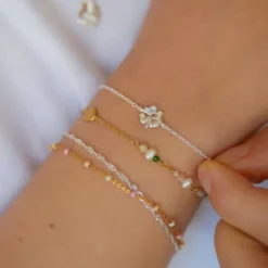 Bracelet, Organic clover