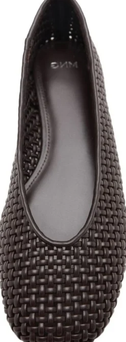Braided ballerina flat