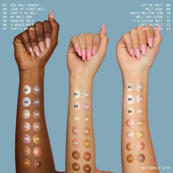 Buttermelt Glaze Highlighter Stix