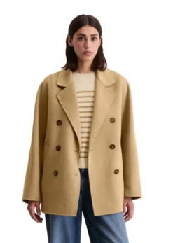 Caban jacket, double face workmansh