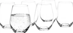 Cabernet Vandglas klar 25 cl 6 stk.