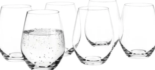 Cabernet Vandglas klar 25 cl 6 stk.